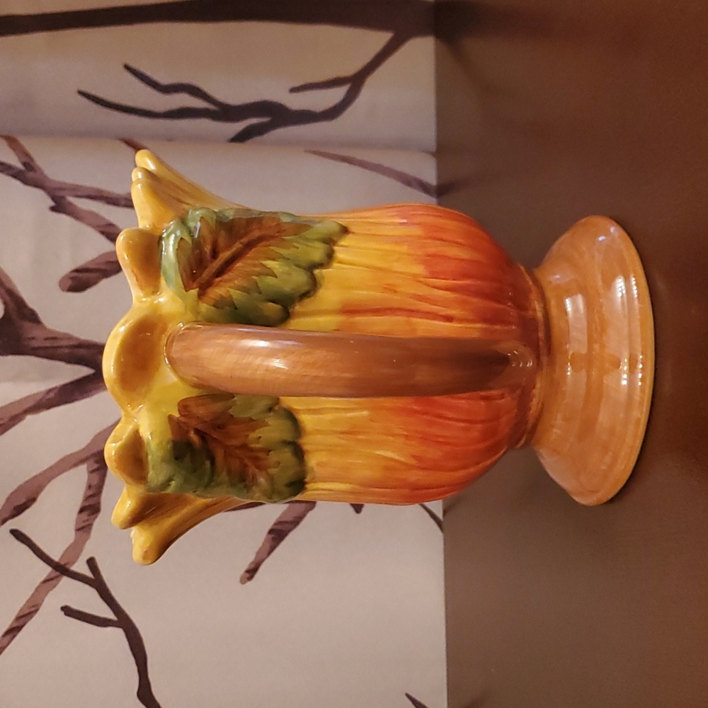Welcome Fall/Autumn ceramic pitcher - Picture 3 of 6